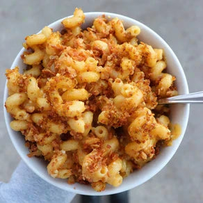 Vegan Baked Mac N Cheese